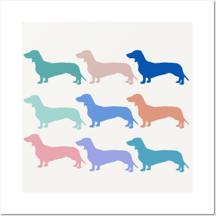 Doxie Daschund Weiner Dogs Posters and Art